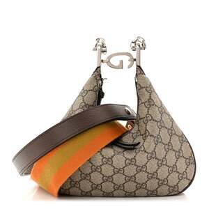 Gucci Gg Supreme Textured Calfskin Web #238363G15B